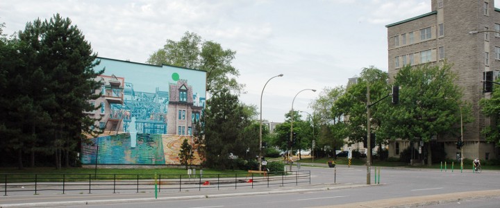 xConscious Machine, corner Berri and Cherrier, Montreal